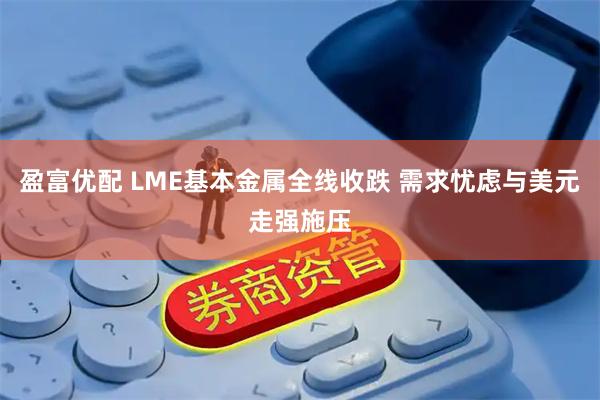 盈富优配 LME基本金属全线收跌 需求忧虑与美元走强施压